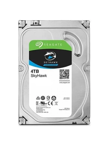 Seagate 4Tb St4000Vx015 Skyhawk 3.5' 5400Rpm Harddisk Güvenlik Diski (Hikvision) ürün görseli 1