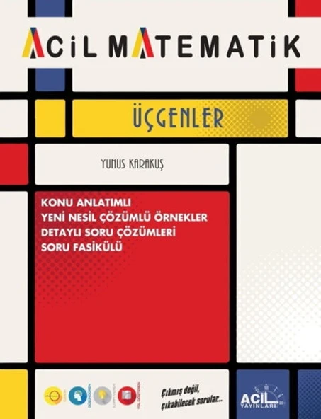 Acil Yayınları Üçgenler Konu Anlatımlı Soru Fasikülü ürün görseli 1