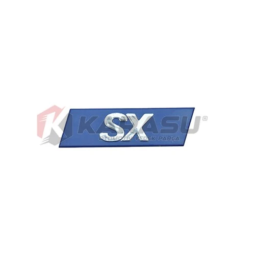 FIAT TEMPRA TİPO UNO SX ÇAMURLUK YAZISI YAPIŞTIRMA ürün görseli 1