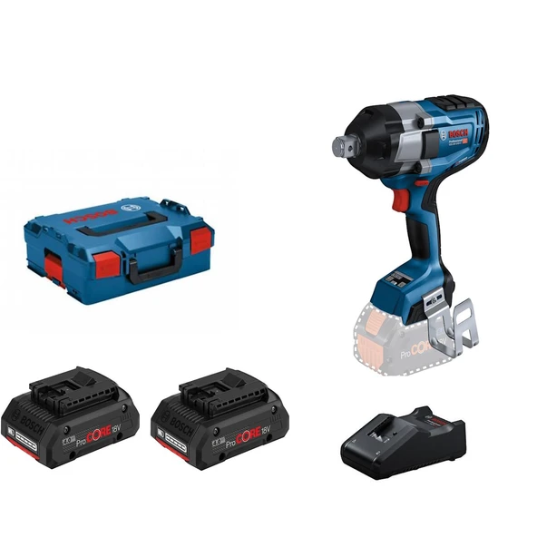 Bosch GDS 18V-1050 H Procore 2x4,0Ah Darbeli Somun Sıkma ürün görseli 1