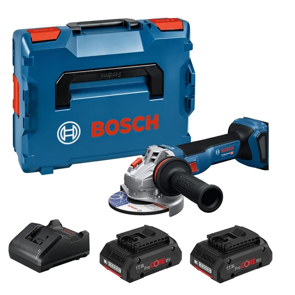 Bosch GWS 18V-11 S Procore 2x4.0Ah Çift Akülü Taşlama ürün görseli 1