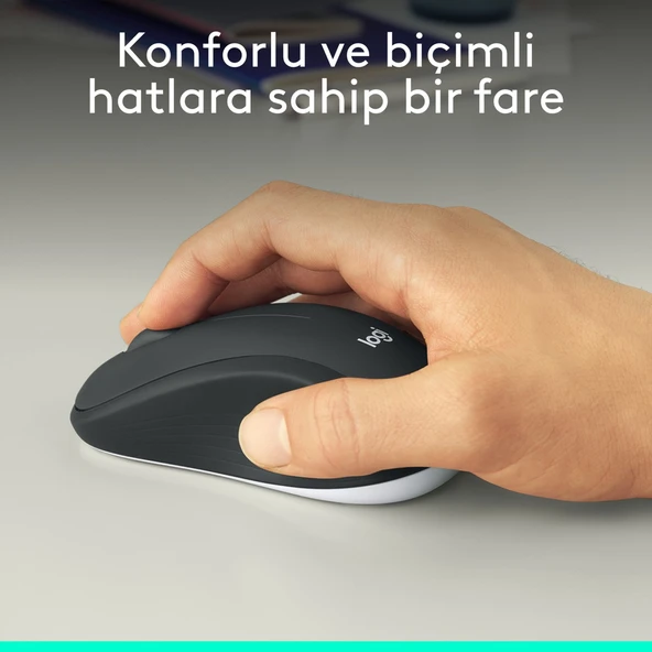 MK540 ADVANCED Kablosuz Türkçe Klavye Mouse Seti - Siyah - Resim 3