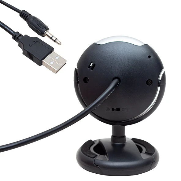 Powermaster PM-3962 1.3 MP 10x Zoom Ledli Mikrofonlu Webcam ürün görseli 1