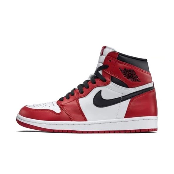 Nike Air Jordan 1 Retro High Sneaker Spor Ayakkabı 555088-101 ürün görseli 1
