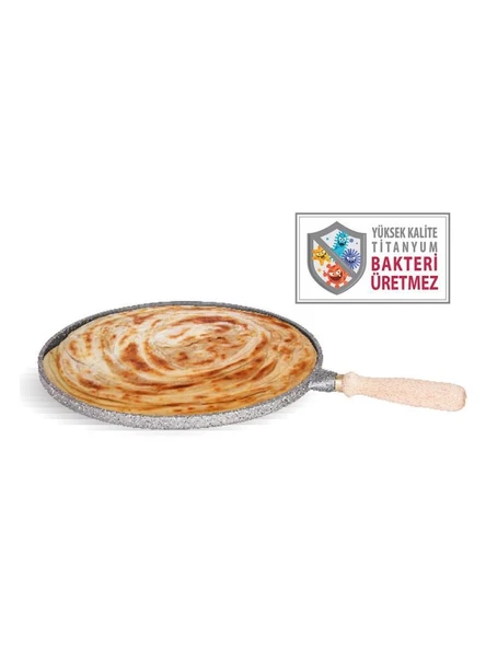 FMS D2007 Katmerim Döküm 36 cm Tava Gri ürün görseli 1