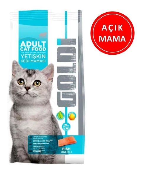 Goldi Balıklı Kedi Maması 1 Kg AÇIK ürün görseli 1