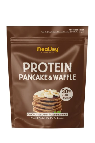 Mealjoy Protein PANCAKE & WAFFLE 600 gr Yüksek Proteinli Çikolata Aromalı ürün görseli 1
