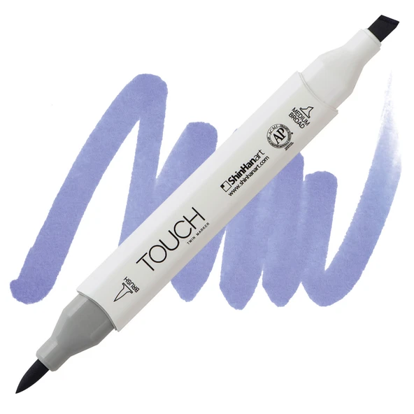 Touch Twin Brush Marker PB273 Blue Berry ürün görseli 1