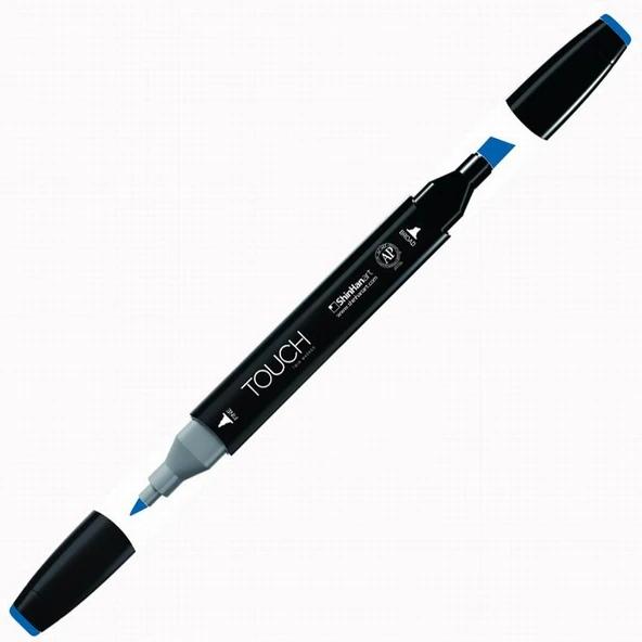 Touch Twin Brush Marker PB70 Royal Blue ürün görseli 1