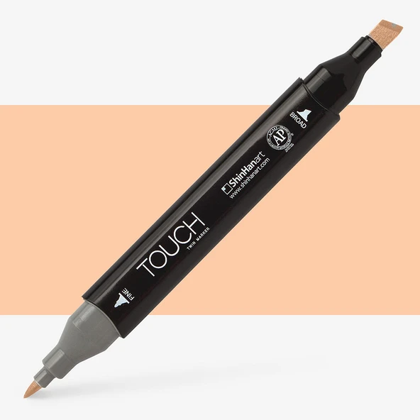 Touch Twin Brush Marker YR25 Salmon Pink ürün görseli 1