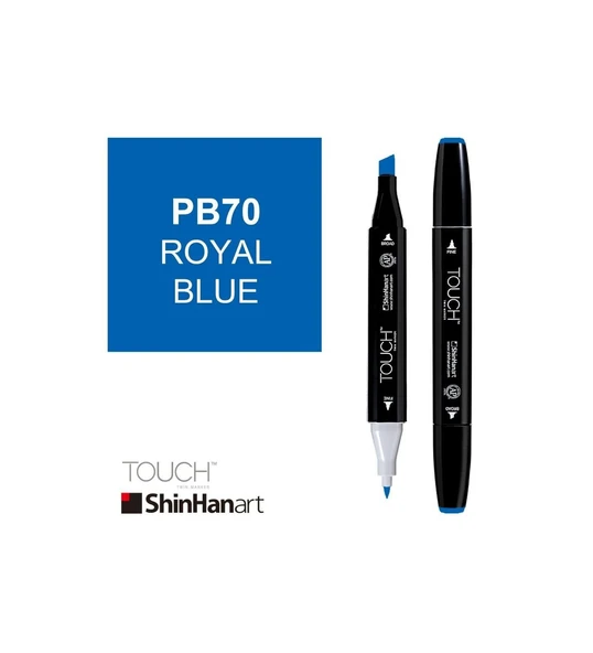 Touch Twin Marker PB70 Royal Blue ürün görseli 1