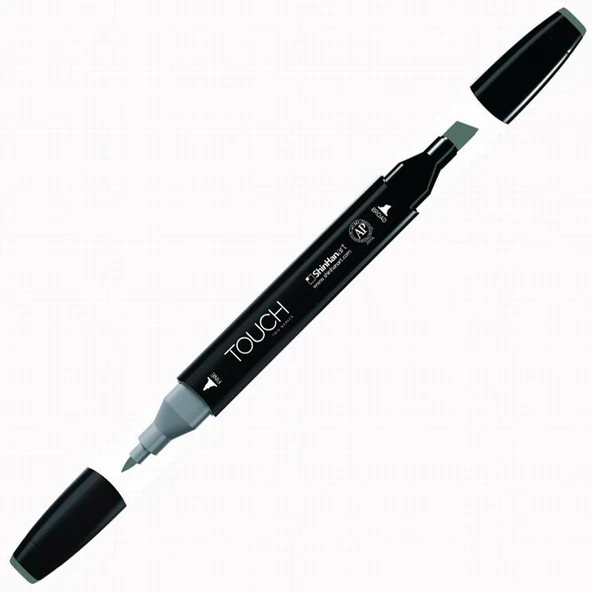 Touch Twin Brush Marker GG7 Green Grey ürün görseli 1