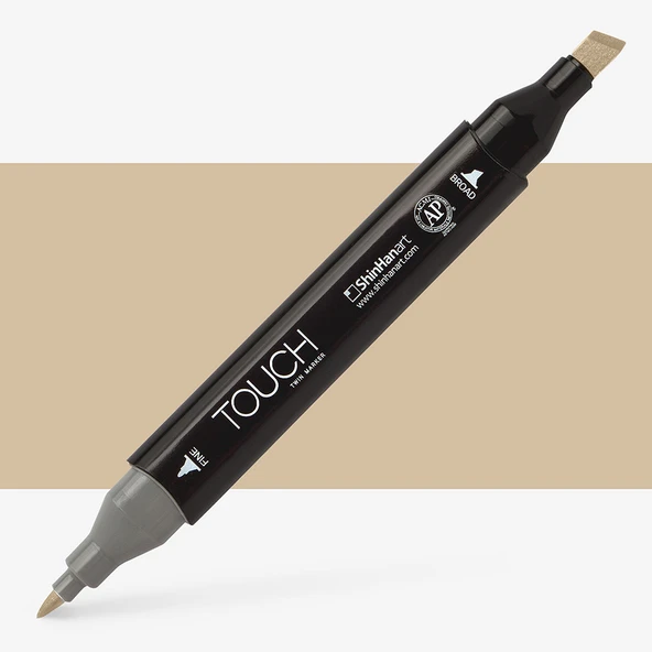 Touch Twin Brush Marker BR115 Flax ürün görseli 1