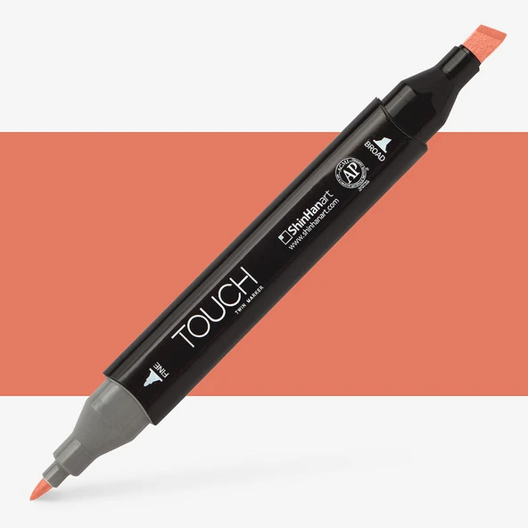Touch Twin Brush Marker BR111 Brown ürün görseli 1