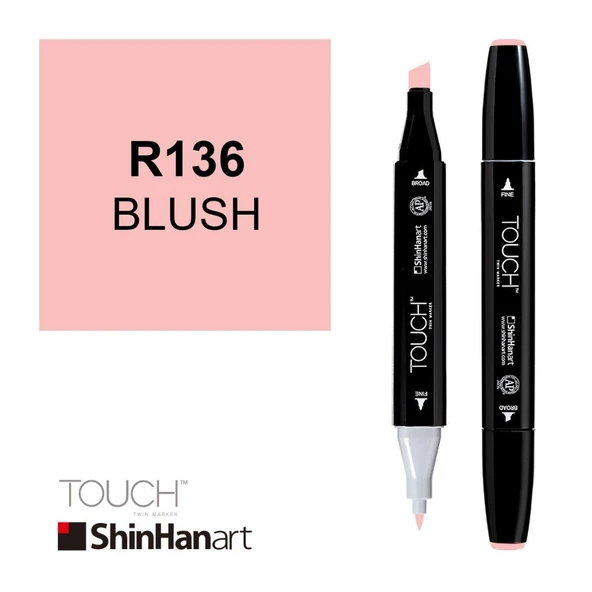 Touch Twin Marker R136 Blush ürün görseli 1