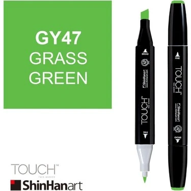 Touch Twin Brush Marker GY47 Grass Green ürün görseli 1