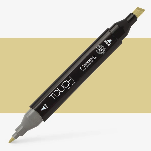 Touch Twin Brush Marker Y169 Putty ürün görseli 1
