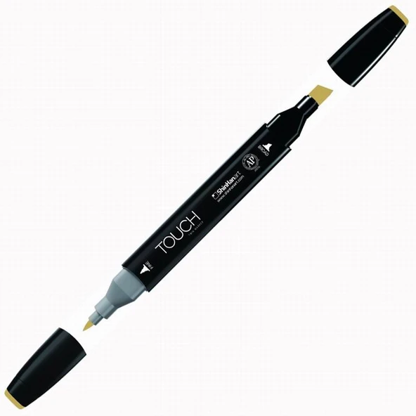 Touch Twin Brush Marker BR104 Brown Grey ürün görseli 1