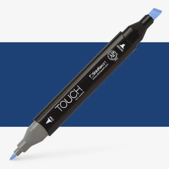 Touch Twin Brush Marker PB69 Prussian Blue ürün görseli 1