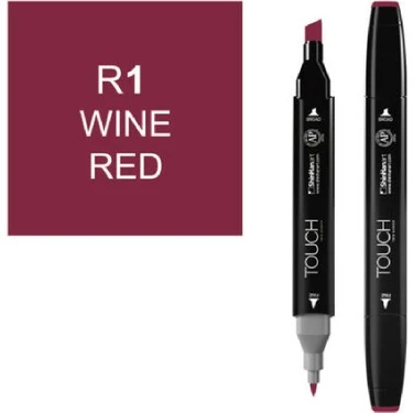 Touch Twin Marker R1 Wine Red ürün görseli 1