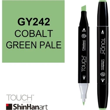 Touch Twin Brush Marker G242 Cobalt Green Pale ürün görseli 1