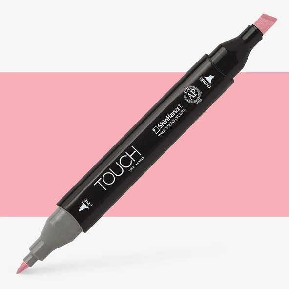 Touch Twin Brush Marker RP9 Pale Pink ürün görseli 1