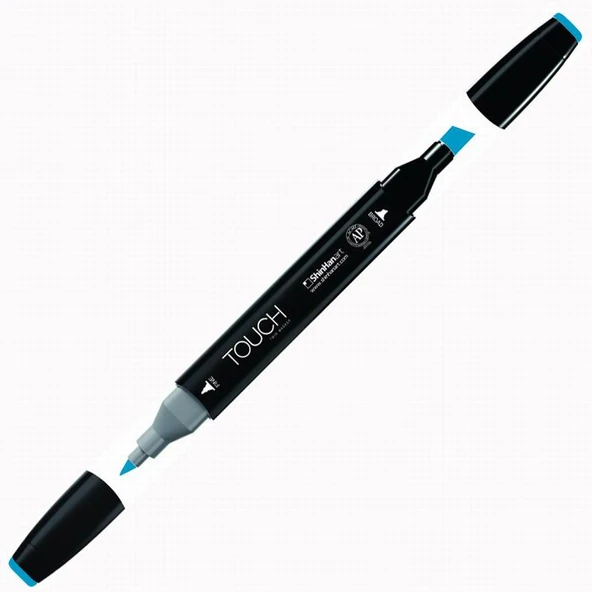 Touch Twin Brush Marker B63 Cerulean Blue ürün görseli 1