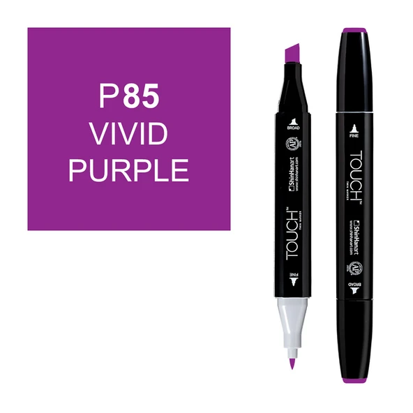 Touch Twin Marker P85 Vivid Purple ürün görseli 1