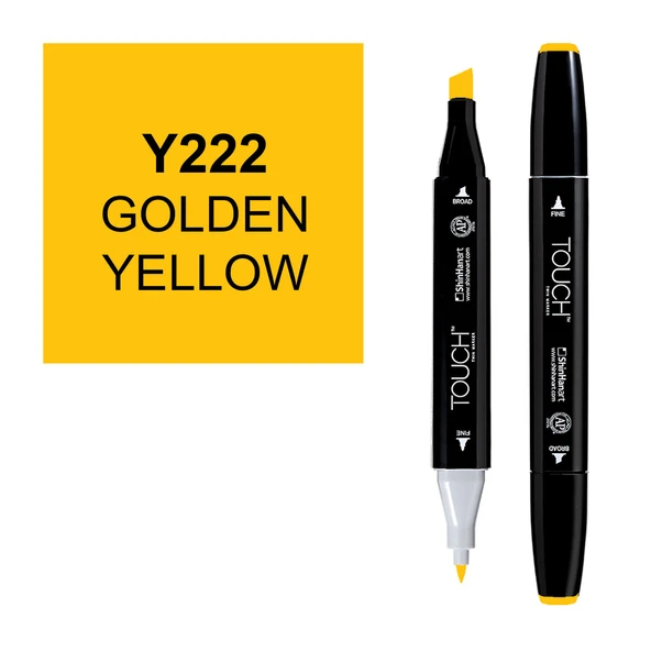 Touch Twin Marker Y222 Golden Yellow ürün görseli 1