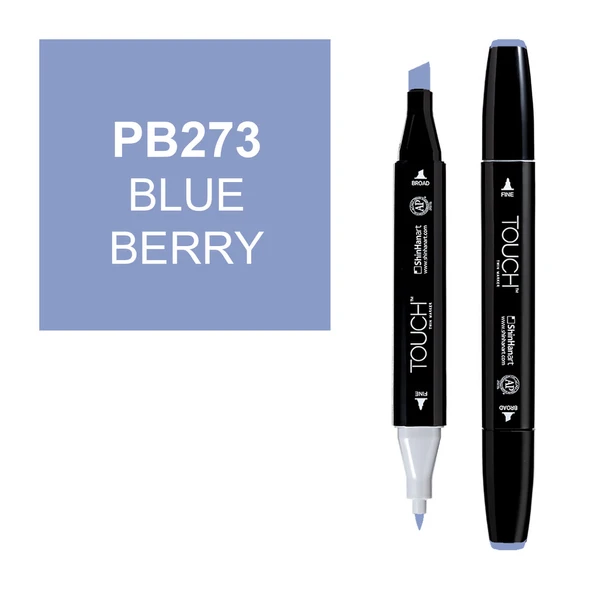 Touch Twin Marker PB273 Blue Berry ürün görseli 1
