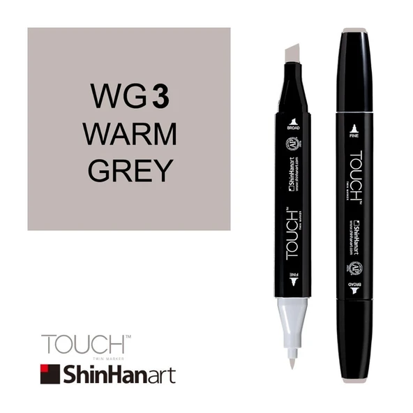 Touch Twin Marker WG3 Warm Grey ürün görseli 1