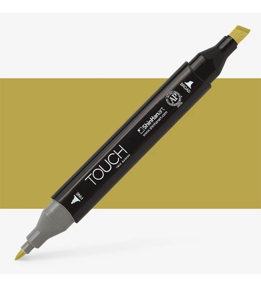 Touch Twin Marker Y41 Olive Green ürün görseli 1