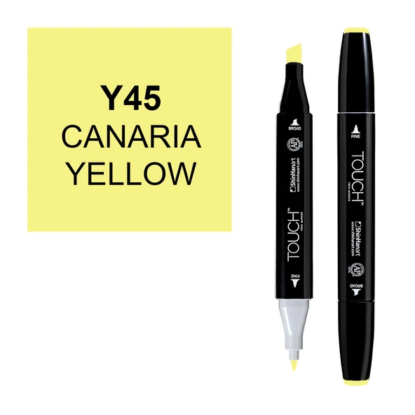 Touch Twin Marker Y45 Canaria Yellow ürün görseli 1
