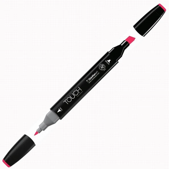 Touch Twin Brush Marker R4 Vivid Red ürün görseli 1