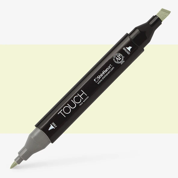 Touch Twin Brush Marker GY173 Dim Green ürün görseli 1