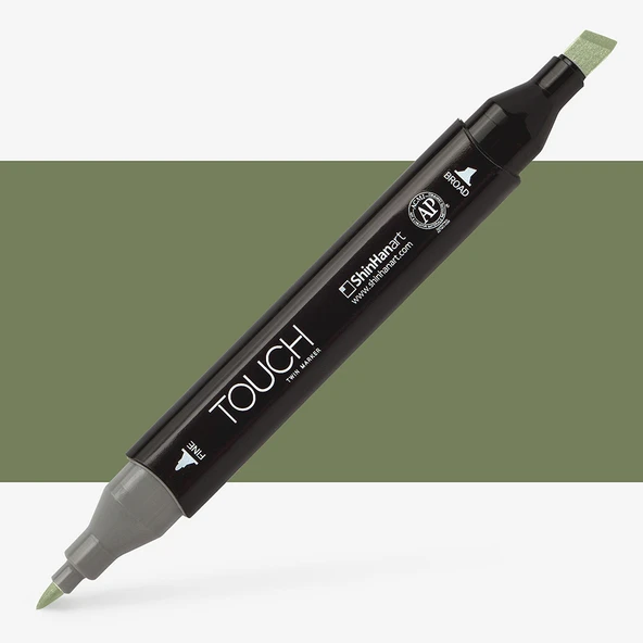 Touch Twin Marker Y42 Bronze Green ürün görseli 1