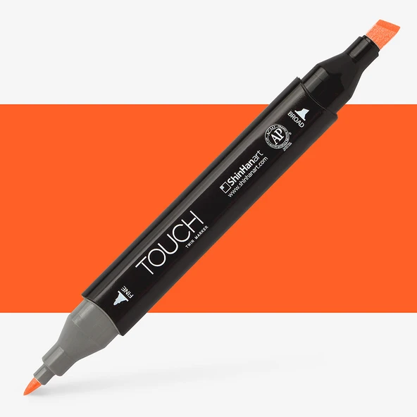 Touch Twin Brush Marker YR211 Tiger Lily ürün görseli 1