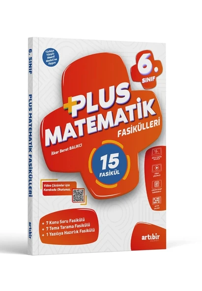 Artıbir Yayınları 6 Sınıf Plus Matematik 15 Fasikülleri ürün görseli 1