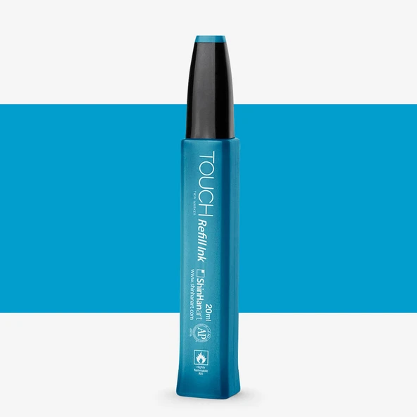 Touch Twin Marker Refill İnk 20ml B63 Cerulean Blue ürün görseli 1