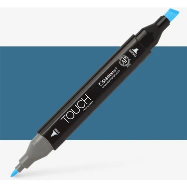 Touch Twin Marker B263 Peacock Blue ürün görseli 1