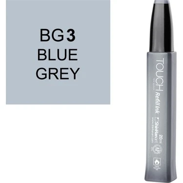 Touch Twin Marker Refill İnk 20ml BG3 Blue Grey ürün görseli 1