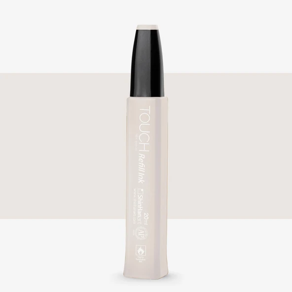 Touch Twin Marker Refill İnk 20ml WG0.5 Warm Grey ürün görseli 1