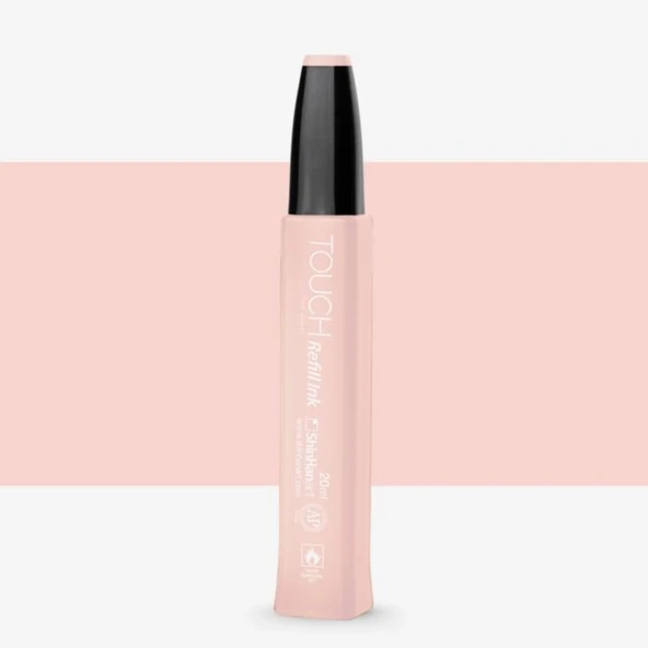 Touch Twin Marker Refill İnk 20ml R135 Pale Cherry Pink ürün görseli 1
