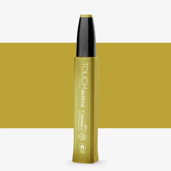 Touch Twin Marker Refill İnk 20ml Y41 Olive Green ürün görseli 1