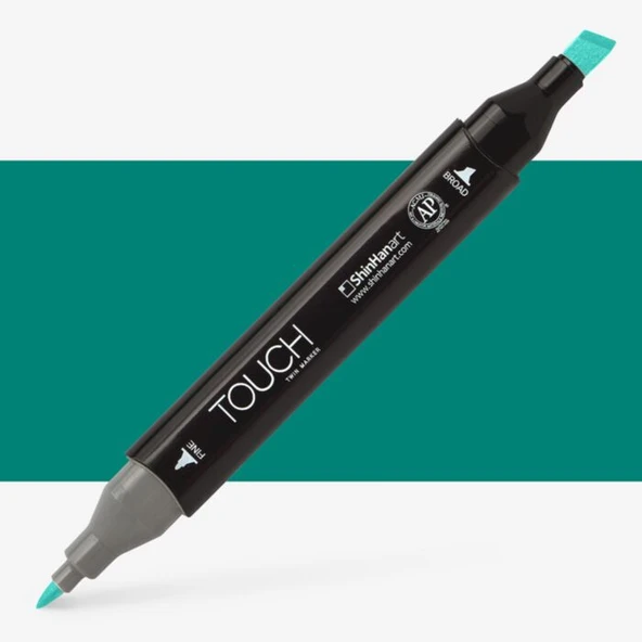 Touch Twin Marker BG53 Turquoise Green ürün görseli 1
