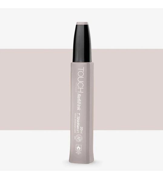 Touch Twin Marker Refill İnk 20ml WG1 Warm Grey ürün görseli 1