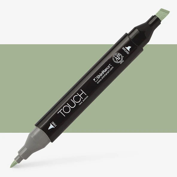 Touch Twin Marker GY233 Grayish Olive Green ürün görseli 1