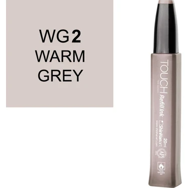 Touch Twin Marker Refill İnk 20ml WG2 Warm Grey ürün görseli 1