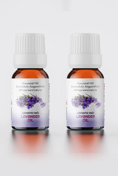Lavanta Uçucu Yağı % 100 Saf 2li Set ( Lavender Oil ) 2x10 ml ürün görseli 1