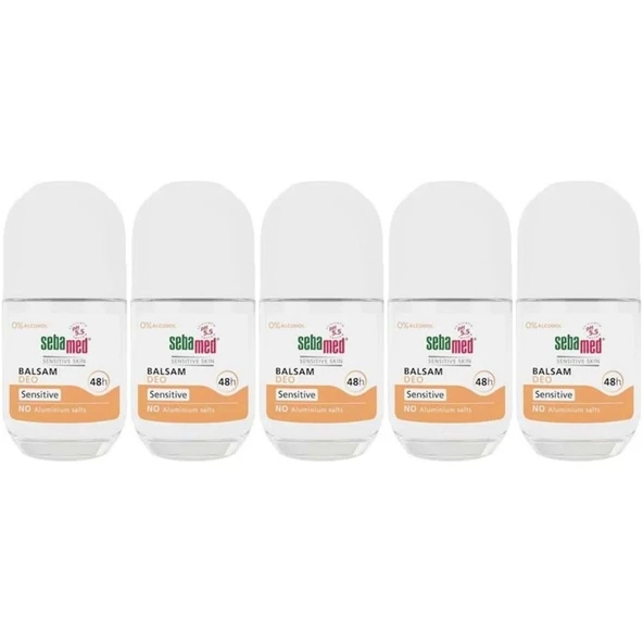 Sebamed Roll-On 50ML Balsam Hassas/Sensitive (5 Li  Set) ürün görseli 1